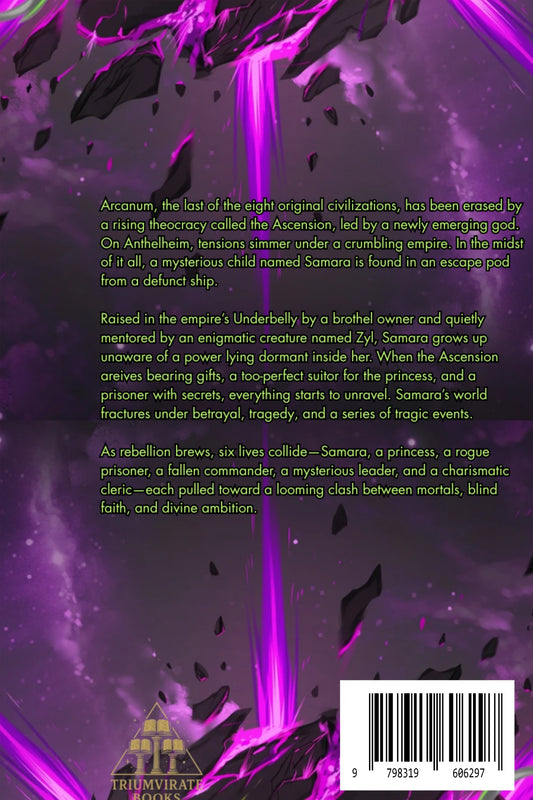 The Divinity Assimilation - Book 1 — back cover