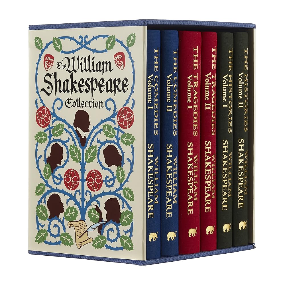 The William Shakespeare Collection: Deluxe 6-Book Hardcover Boxed Set (Arcturus Collector's Classics) cover image