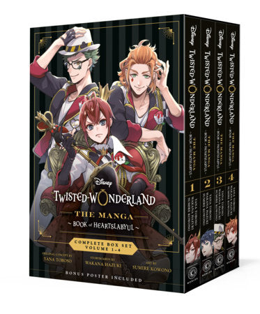 Twisted-Wonderland: Book of Heartslabyul (The Manga), Boxed Set: Volumes 1-4