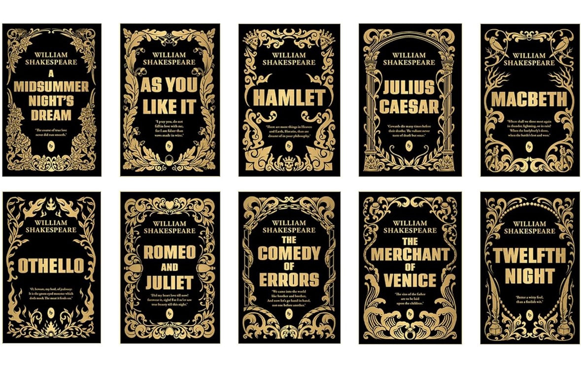 Greatest Works of William Shakespeare: (POCKET-SIZED) Boxed Set of 10