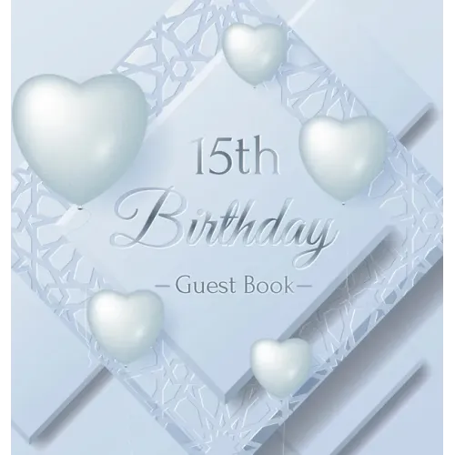 15th Birthday Guest Book: Keepsake Gift for Men and Women Turning 15 - Hardback with Funny Ice Sheet-Frozen Cover Themed Decorations & Supplies, Perso