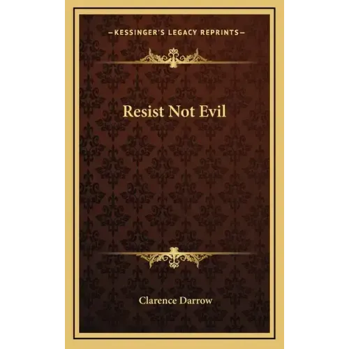 Resist Not Evil