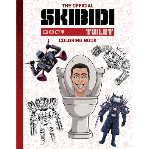 The Official Skibidi Toilet Coloring Book (Stocking Stuffer)