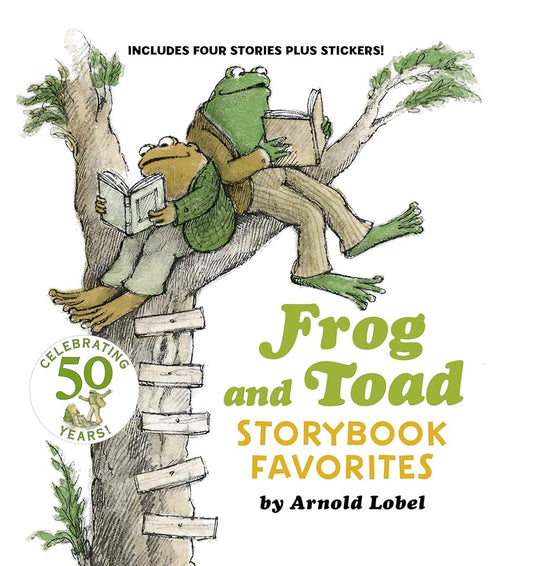 Frog and Toad Storybook Favorites: Includes 4 Stories Plus Stickers! (I Can Read Level 2) cover image