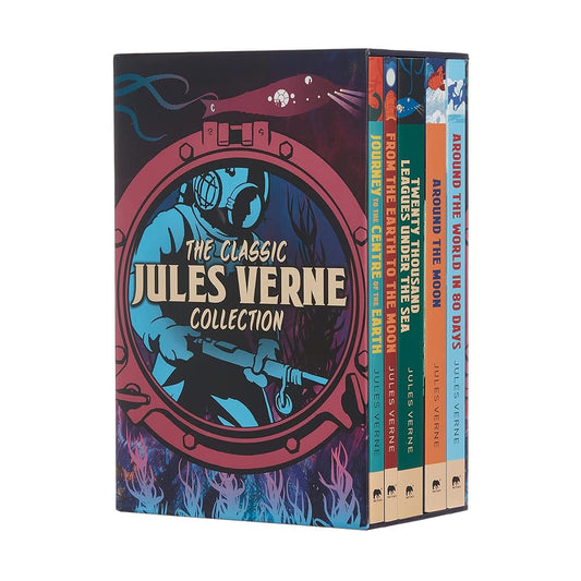The Classic Jules Verne Collection: 5-Book Paperback Boxed Set (Arcturus Classic Collections, 3) cover image