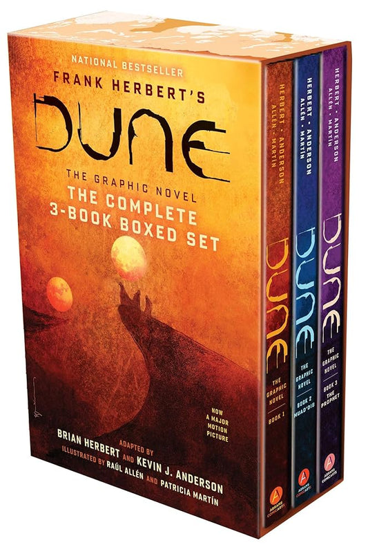 Dune: The Graphic Novel: The Complete 3-Book Boxed Set: Dune, Muad’Dib, and The Prophet cover image