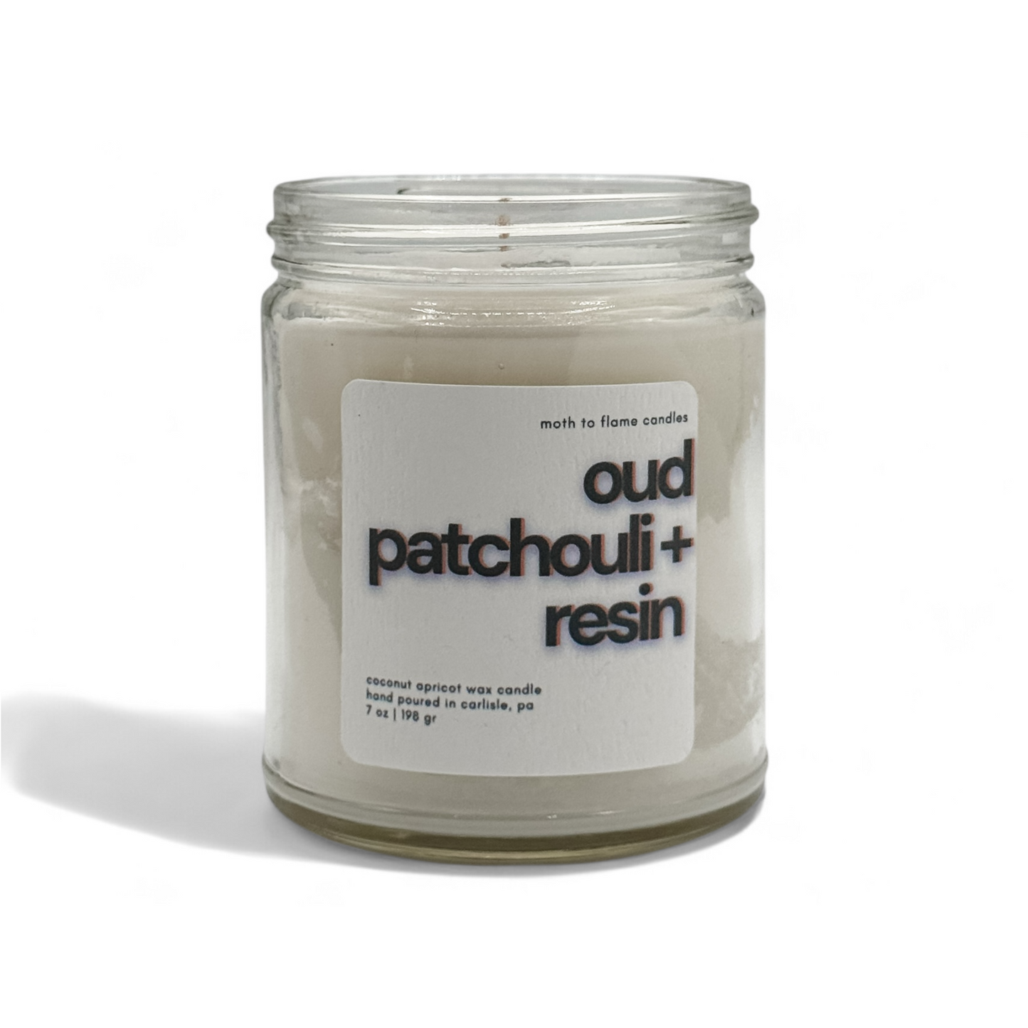 Oud Patchouli + Resins – 7 oz Candl