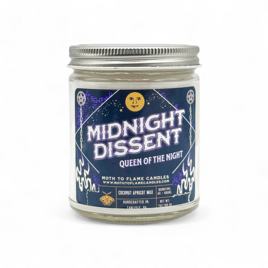 Midnight Dissent – 7 oz Candle