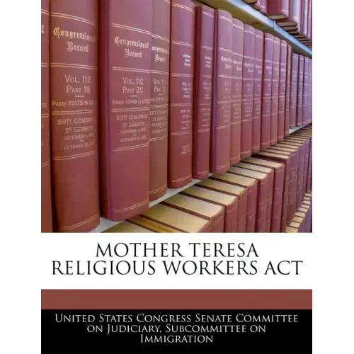 Mother Teresa Religious Workers ACT