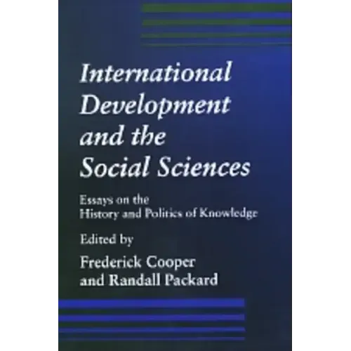 Internatiional Develoopment and the Social Sciences