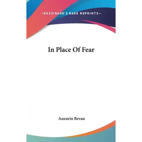 In Place of Fear